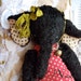Vintage Sweet Elephant by bear aritst Natali Sekreta (made to order)