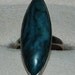 DOLLARS FOR DENISE sterling silver vintage agate ring