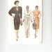 UNCUT Vintage Vogue Sewing Pattern 9651 for Dress, Sz 12-14-16, 1980s