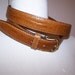 Mens vintage genuine leather belt....