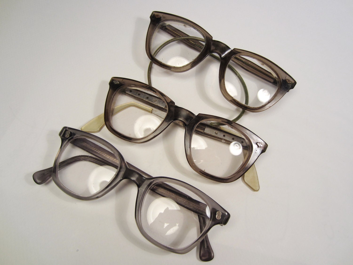 Vintage Eyeglasses Mens Safety Glasses 1950s 