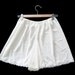 Vintage cream white slips / tap panties / knickers / briefs / underwear with nice lace finish