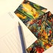 SALE - 2 ORIGINAL POSTCARDS Beautiful Stationery Art Prints of Abstract Acrylic Paintings, Lovely Bright Greeting Cardstock For Him For Her