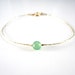 Anklet Gold Jade Chinese Good Luck Bracelet