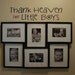 Thank Heaven For Little Boys Vinyl Lettering