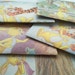 Set of 5 recycled envelopes from Winnie the Pooh book. Tigger. Rabbit. Unique envelopes.