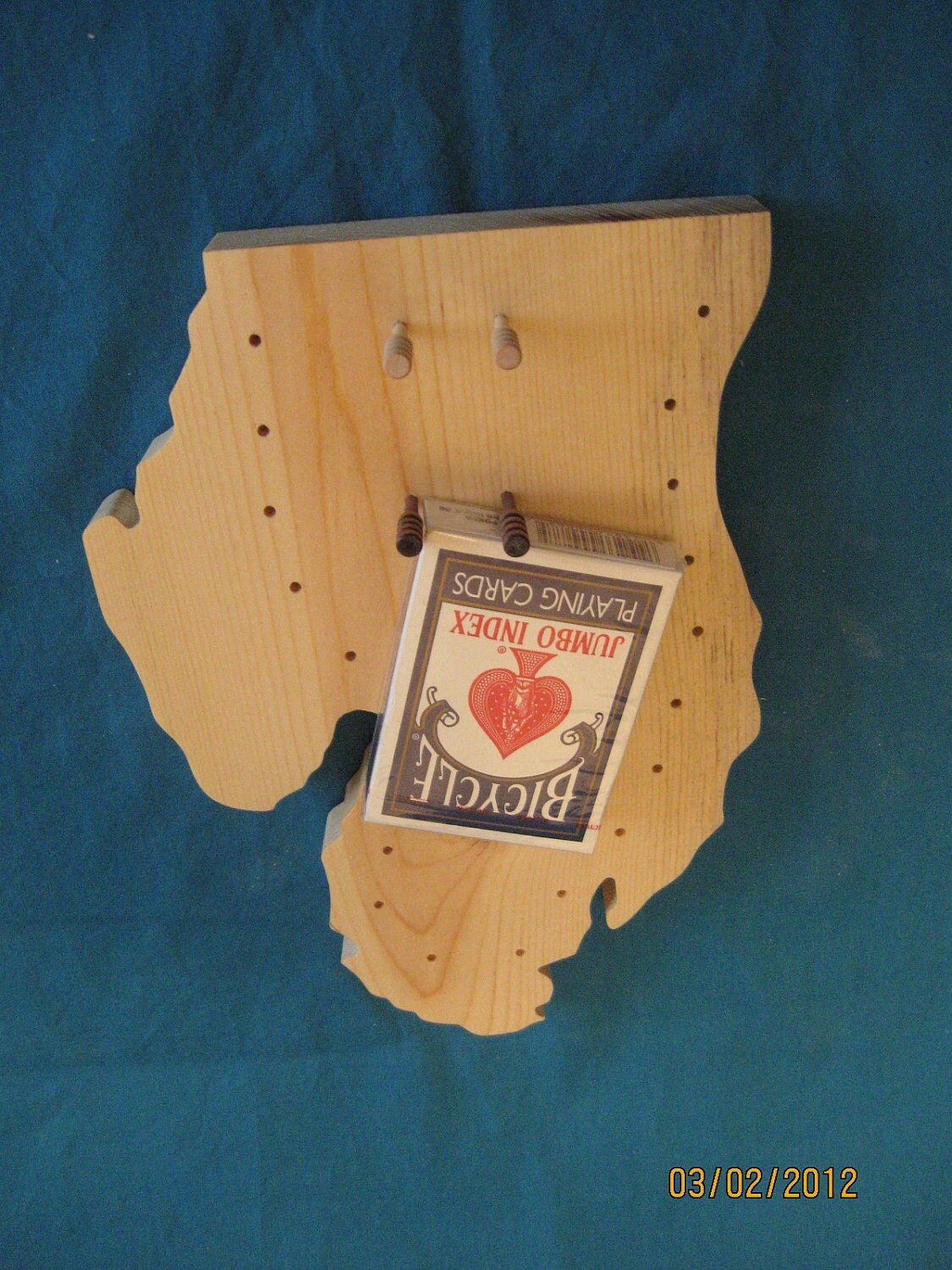 Michigan Card Game Score Board By HDDWoodcraft On Etsy