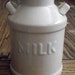 Vintage Milk Can Farm Pottery