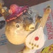 Vintage Blowfish Real Taxidermy 1950 s mandolin uke