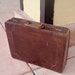 Vintage Brown briefcase 1970's Geek Mad Men attache case Father's Day Gift