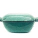 Glidden Green Turquoise Dish 165 Mid Century Modern Pottery