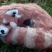 Needle felted Red Panda "Hirune"