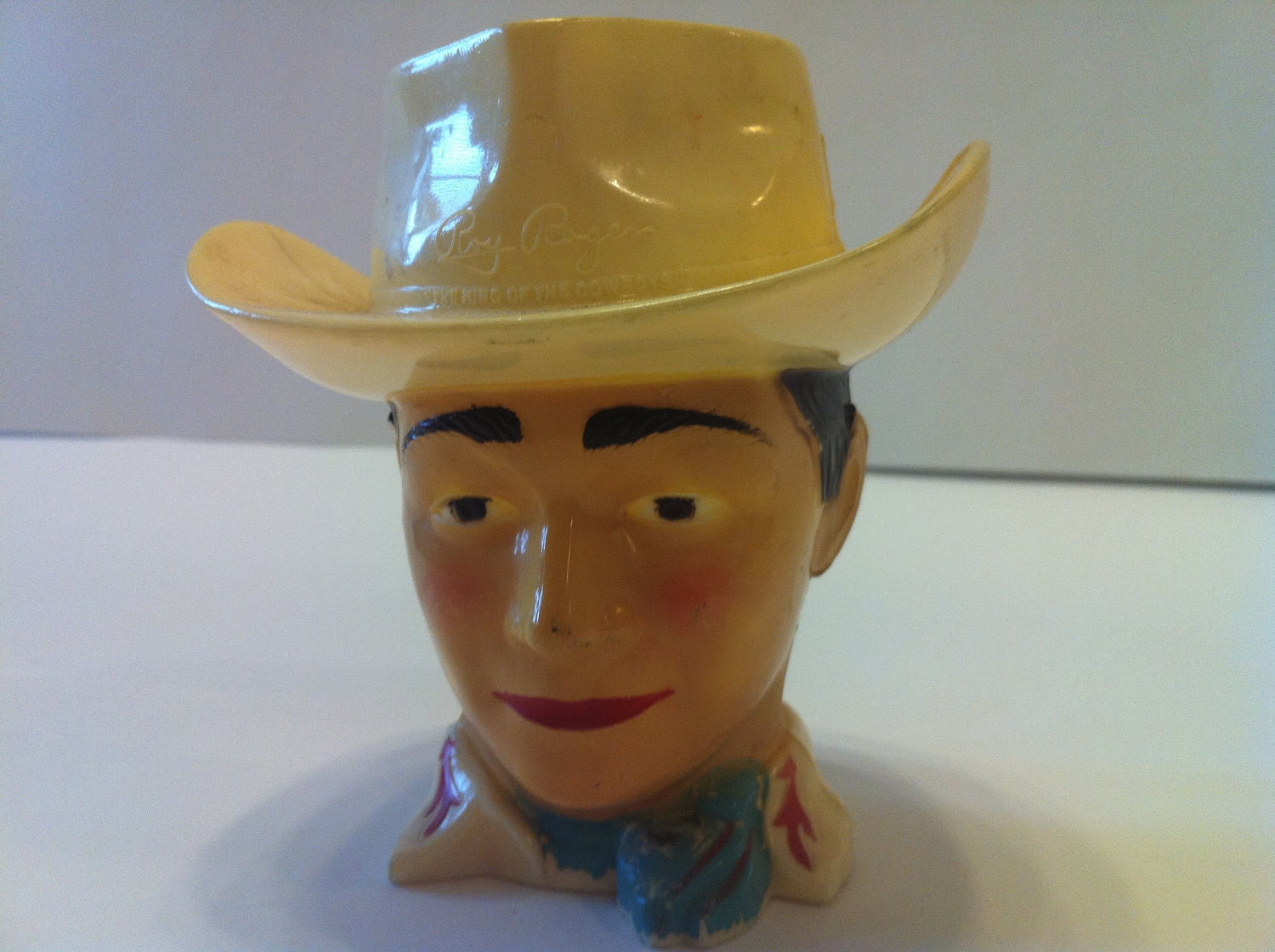 Vintage Roy Rogers Plastic Cup