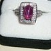 Natural Star Ruby 925 Silver Size 6.5 Ring