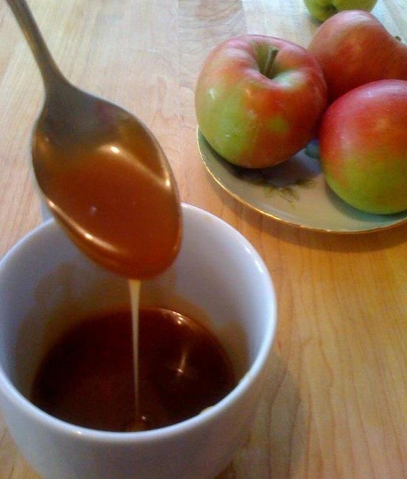 Items similar to Organic Salted Caramel Sauce in 9 oz. jars on Etsy