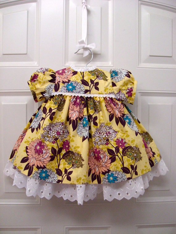 Bespoken Fashion Baby Girl Dress 6-9 months and Ruffled