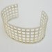 Fabulous Vintage Geometric 925 Sterling Silver Cuff Bracelet
