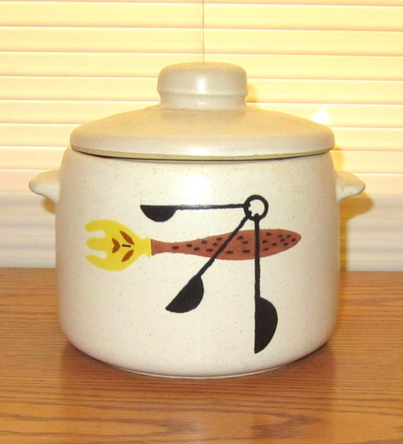 Items similar to Antique West Bend Cookie Jar/ Bean Crock on Etsy