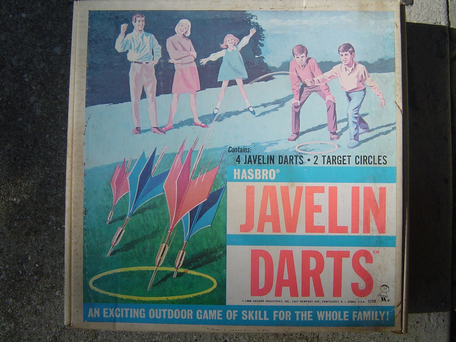 Vintage 1968 Lawn Javelin DartsJartsNew In BoxNever Used