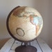 Vintage Replogle 12 inch diameter Globe world classic neutral colors post WWII