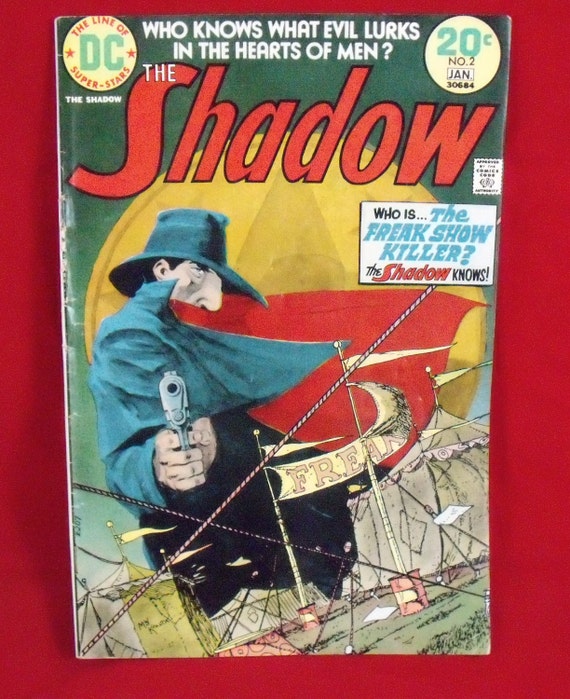 Vintage Comic Book The Shadow Vol 1 No 2