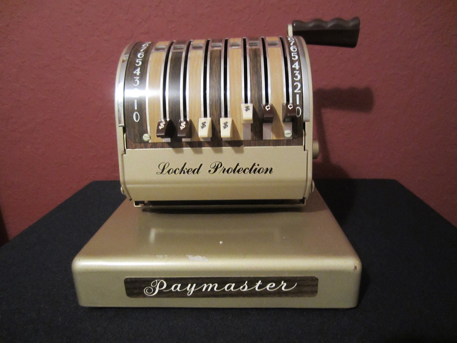 Vintage Retro Paymaster Check Writing Machine Series X550