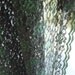 Vintage Lace Black and Emerald Green Fabric 3 Yards Plus
