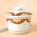 Vintage Japanese Porcelain Bowl with Cover Chawan Mushi