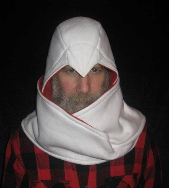 hooded scarf: NEW 4 HOODED SCARF ASSASSIN'S CREED