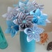 Origami Flowers - It's a Boy, Blue for Baby Boy or Baby Shower, Baby Boy Flowers
