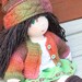 Waldorf doll Mildute ,14" tall,soft toy
