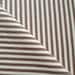 Cotton Interlock Knit Brown Stripes 0.4 cm (0.2 in) 1 Yard 0345SF