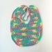 Cotton Baby Bib Crochet Feeding Green Yellow Pink Purple Newborn Infant Boy Toddler Girl Children Clothing