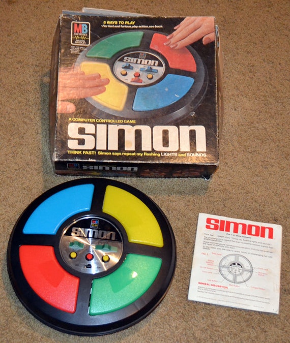 1978 Milton Bradley Simon Electronic Controlled Game 4850