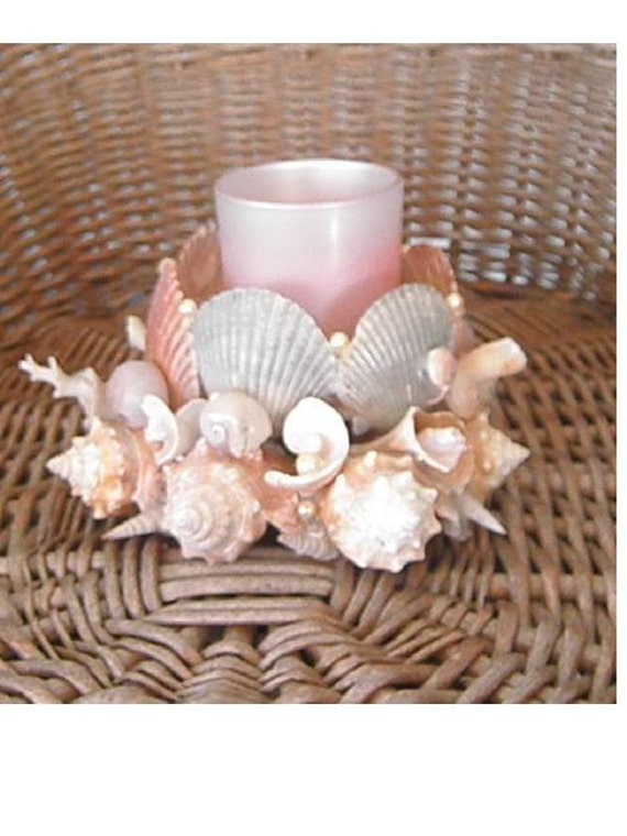 Sea Shell Candle Holder by Bostonbutterfly09 on Etsy
