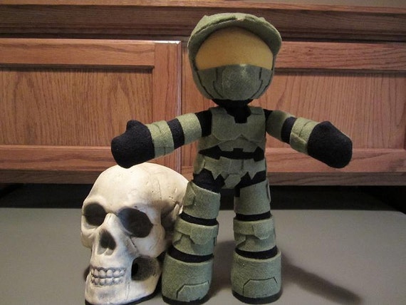 halo plush soft toy