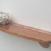 Hand made surfboard shelf from upcycled antique pine wood from an old barn .(floating shelf).