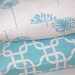 Treasury List Pillow Covers Aqua Turquoise Dandelion Flowers Geometric Retro Modern Throw Custom Cushions Sofa Couch Decorative Mid Century