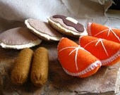 Pancakes, Sausage, & Oranges Felt Food Kit
