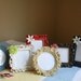 Upcycled Vintage/Shabby Chic Painted Picture Frames with Beautiful Embellishments for Home/Wedding Decor, Gifts, Wedding Favors
