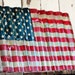 Reserved - AMERICAN FLAG - Reclaimed, painted and distressed metal sign- Industrial, Rustic, Home Decor, Wall Art, Patriotic