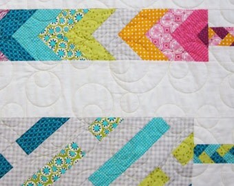 Retro Friendship Bracelets PDF Quilt Pattern