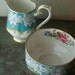 SALE Royal Albert Enchantment Creamer and Sugar Set