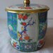 Fidelis Art Floral Gold Toned Tin