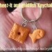Cheese Lover Keychain Cheeze-it and goldfish