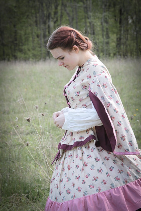 Civil War Traveling Gown / Reenacting Dress