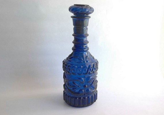 jim beam glass decanter