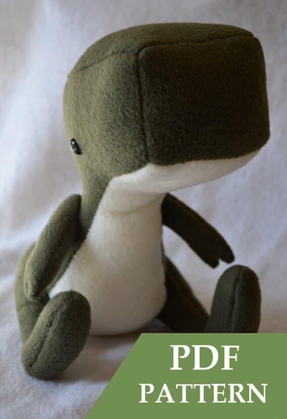 Dinosaur Plush Pattern by catzhu on Etsy