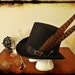 Steampunk Victorian Top Hat