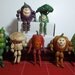 Set of 7 Vegetable Shelf Sitters